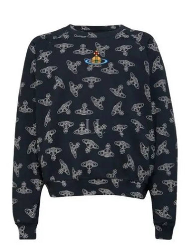 Logo Athletic Sweatshirt Navy - VIVIENNE WESTWOOD - BALAAN 1