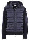 Moncler Knit Detail Padded Jacket - MONCLER - BALAAN 2