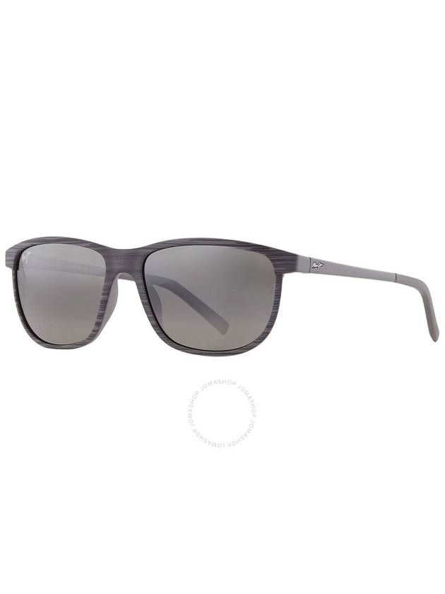 Maui Jim Lele Kawa Neutral Grey Rectangular Unisex Sunglasses 811-11D 58 - MAUI JIM - BALAAN 3