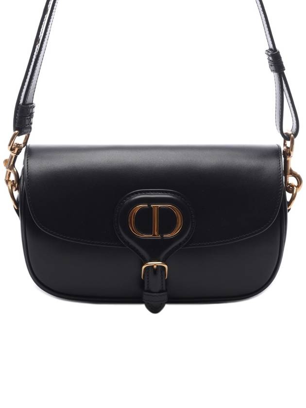 Bobby East West Calfskin Shoulder Bag Black - DIOR - BALAAN 3