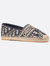 Granville Oblique Embroidered Cotton Espadrilles Blue - DIOR - BALAAN 3