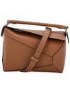 Classic Calfskin Small Puzzle Tote Bag Brown - LOEWE - BALAAN 2