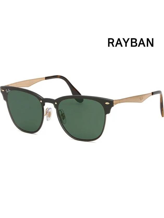 Sunglasses RB3576N 043 71 Blaze Clubmaster - RAY-BAN - BALAAN 1