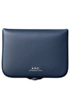 Josh Card Coin Wallet Blue - A.P.C. - BALAAN 1