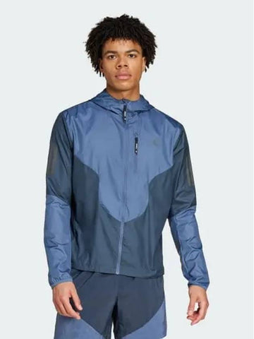 Own the Run Aero Ready Jacket Men s Running Aurorak Prelovedk IV7670 696946 - ADIDAS - BALAAN 1