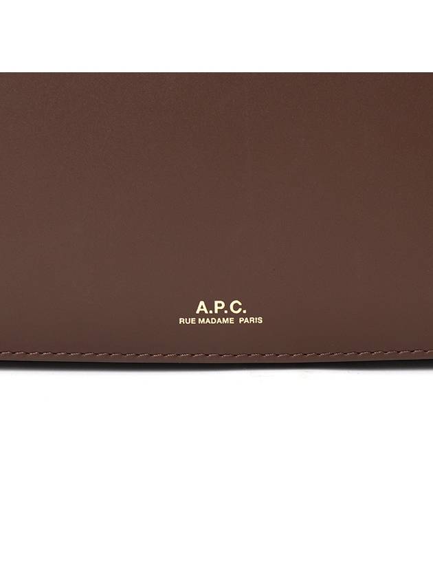 Grace Baguette Shoulder Bag Coffee - A.P.C. - BALAAN 9