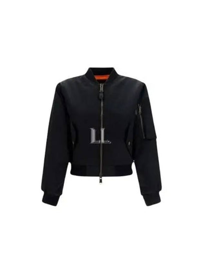 Shrunk Bomber Jacket Black - BALENCIAGA - BALAAN 2