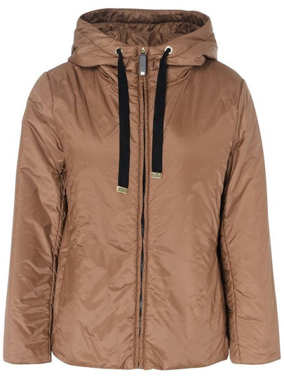 Greenh Water Repellent Hooded Padding Brown - MAX MARA - BALAAN 2