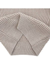 Wool Knit Top Beige - AMI - BALAAN 8