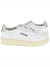 Medalist Goatskin Low Top Sneakers Gold White - AUTRY - BALAAN 3