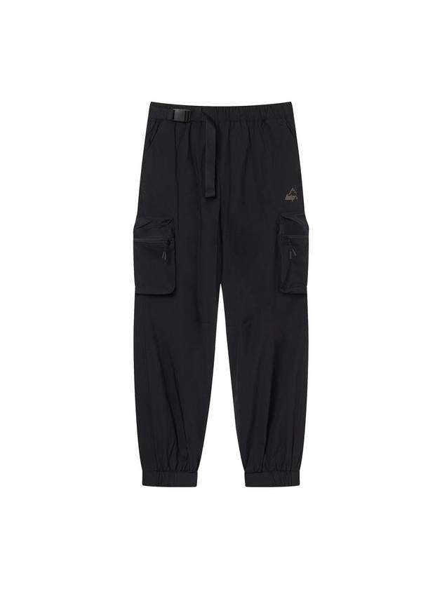 Nylon Cargo Track Pants Black - HARDGEAR APPAREL - BALAAN 2