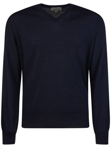 Canali Sweaters Black - CANALI - BALAAN 1