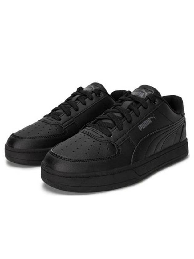 Caven 2.0 Leather Low Top Sneakers Black - PUMA - BALAAN 3