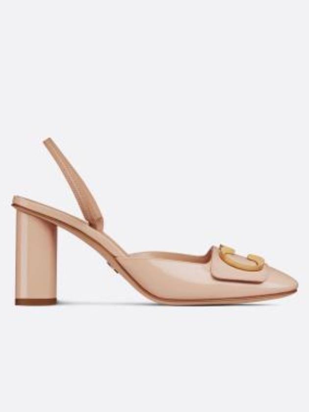 C'est Patent Calfskin Slingback Pumps Nude - DIOR - BALAAN 2