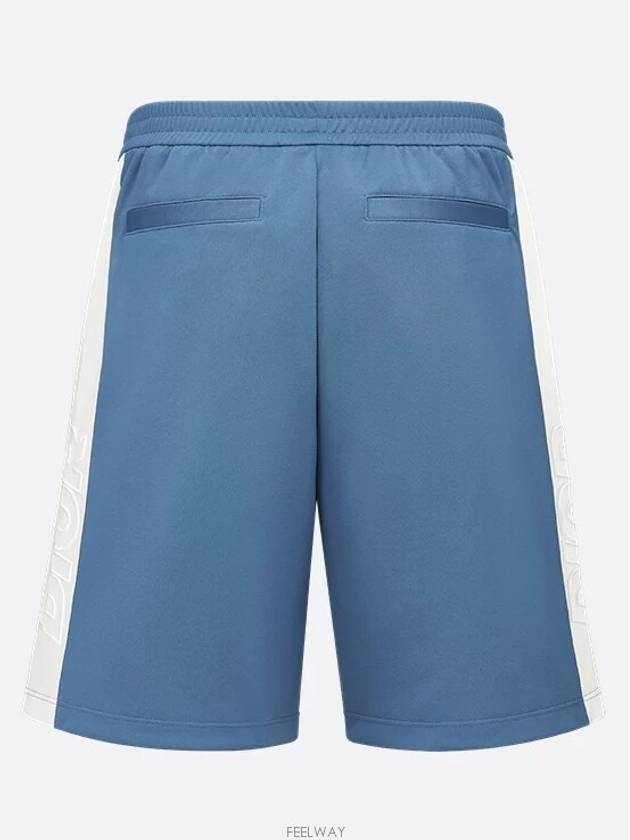 Stripe Detail Track Shorts Blue - DIOR - BALAAN 7