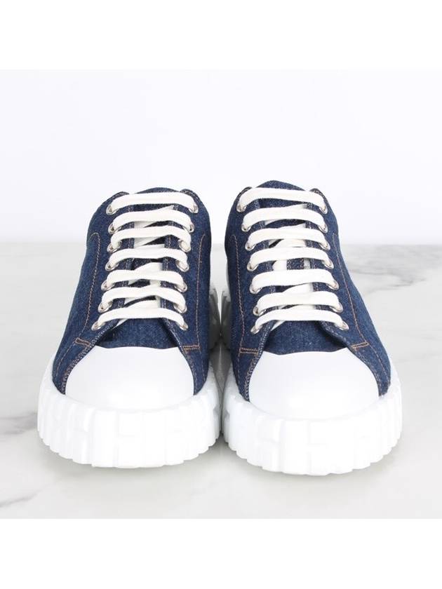 Denim Cross Sneakers 36 5 235 - HERMES - BALAAN 3