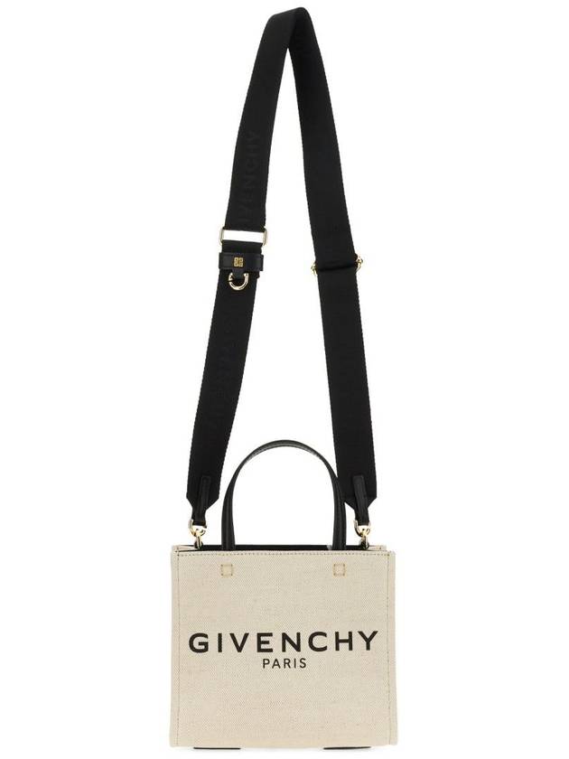 Canvas Tote Bag Beige - GIVENCHY - BALAAN 3