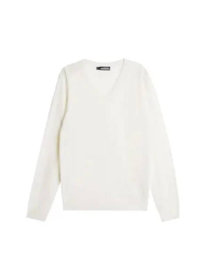 Women's Amaya Knit Sweater White - J.LINDEBERG - BALAAN 2