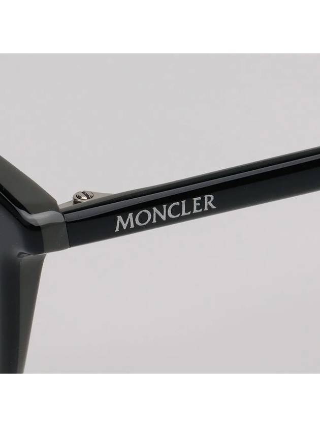 Glasses frame ML5151F 001 square horn rim Asian fit - MONCLER - BALAAN 5