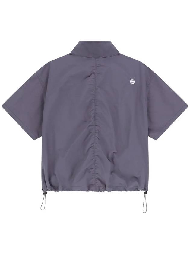 OG nylon short sleeve crop jacket gray - OFFGRID - BALAAN 2