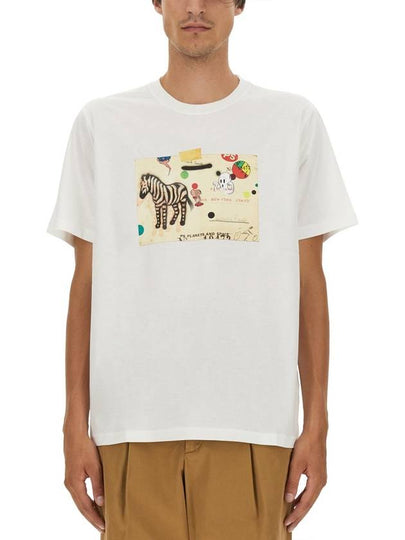 23 fw Zebra Card T-Shirt M2R 011R LP425001 B0040499322 - PAUL SMITH - BALAAN 2