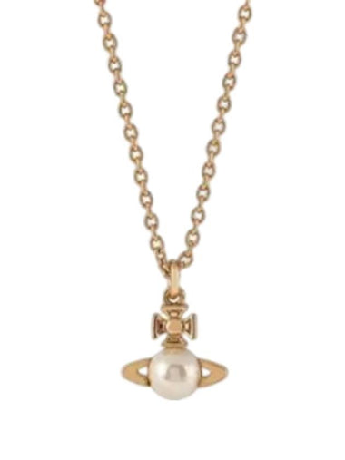 Balbina Pearl Pendant Necklace Gold - VIVIENNE WESTWOOD - BALAAN 1