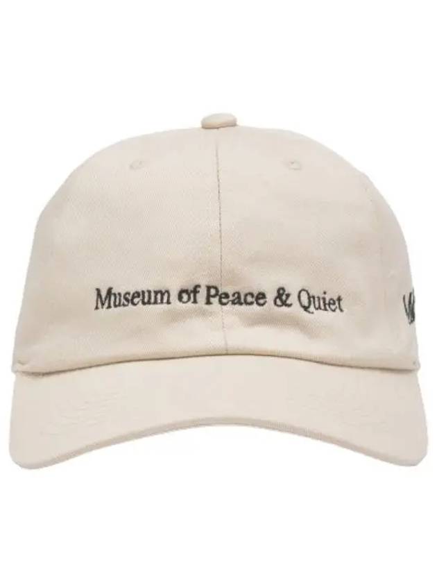 Webt Dead Ball Cap Bone Hat - MUSEUM OF PEACE & QUIET - BALAAN 1