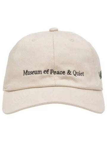 Webt Dead Ball Cap Bone Hat - MUSEUM OF PEACE & QUIET - BALAAN 1