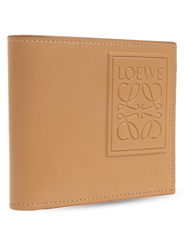 Loewe Wallet With Logo, Men's, Beige - LOEWE - BALAAN 4