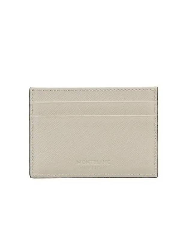 Sartorial 5CC Leather Card Wallet Ivory - MONTBLANC - BALAAN 5