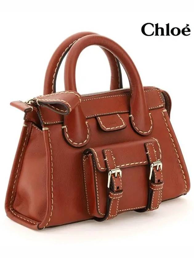 Edith Mini Shoulder Tote Bag Brown - CHLOE - BALAAN 3