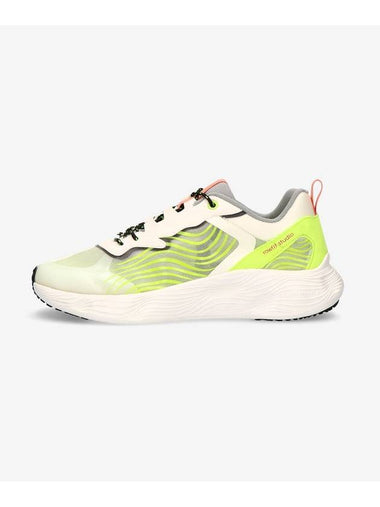 Breeze Pop Low Top Sneakers Neon Cream - RAWFIT STUDIO - BALAAN 1