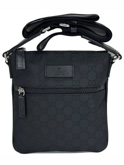 Micro GG Ssima Canvas Messenger Bag Black - GUCCI - BALAAN 2