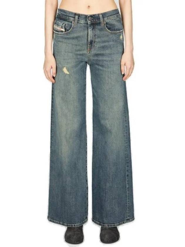 1978 D-Akemi Mid-Rise Bootcut Jeans Blue - DIESEL - BALAAN 2