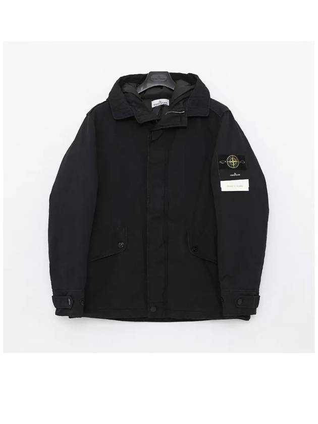 David-TC Down Short Parka Navy - STONE ISLAND - BALAAN 3