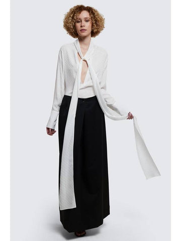 Skirt in Wool Mohair BW40RA14RQ001 B0270951071 - GIVENCHY - BALAAN 1