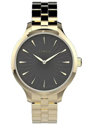 Timex Peyton Quartz Black Dial Ladies Watch TW2V06200VQ - TIMEX - BALAAN 1