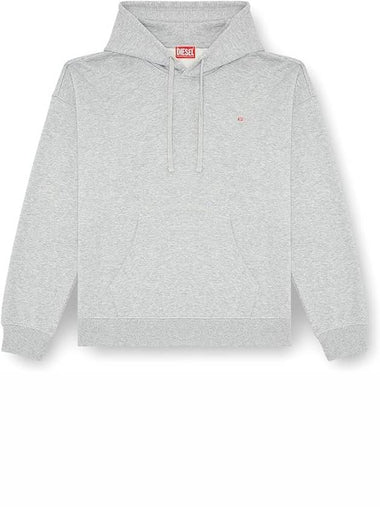 S Rob Hoodie Grey - DIESEL - BALAAN 1