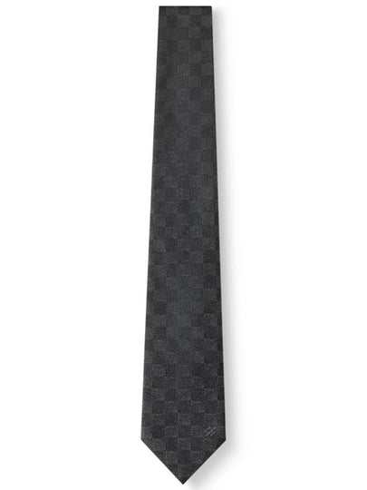 Damier Classic Tie Black - LOUIS VUITTON - BALAAN 2