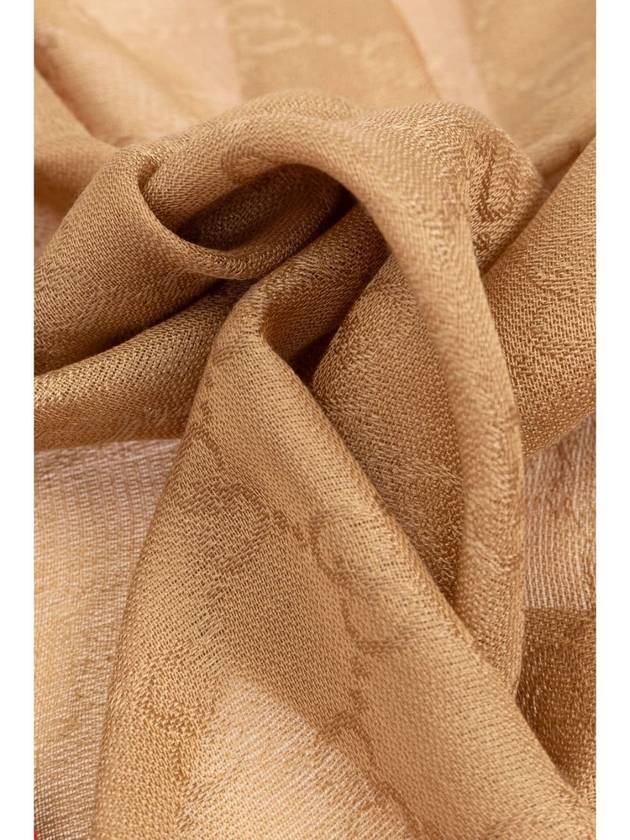 Gucci Scarfs Beige - GUCCI - BALAAN 4