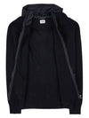 Metropolis Series Zip-Up Hoodie Black - CP COMPANY - BALAAN 9