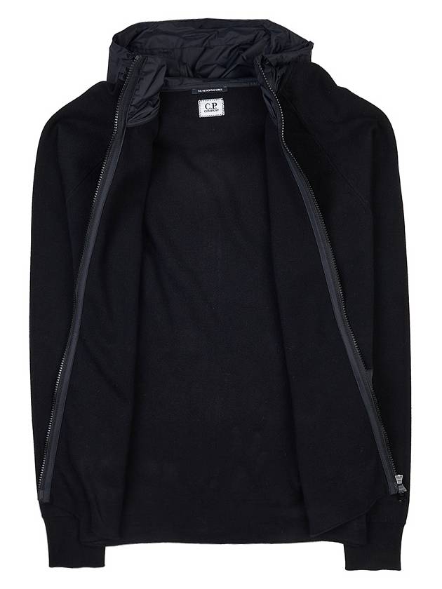 Metropolis Series Zip-Up Hoodie Black - CP COMPANY - BALAAN 9