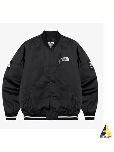 The North Face NJ3NQ60J White Label Player Varsity Jacket - THE NORTH FACE - BALAAN 1