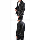 Men's Leather Jacket 7206 NERO - GIORGIO BRATO - BALAAN 5