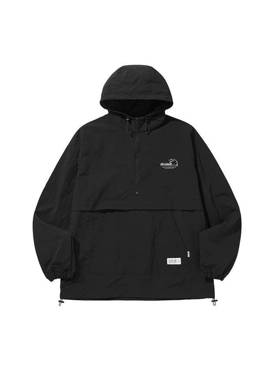 PACKABLE ANORAK JACKET BLACK - LIBERE - BALAAN 2