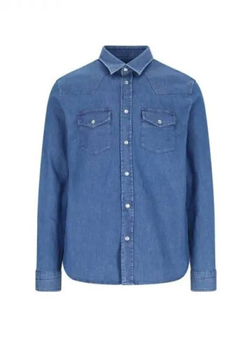 Western Denim Shirt 270465 - TOM FORD - BALAAN 1