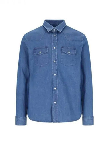 Western Denim Shirt 270465 - TOM FORD - BALAAN 1