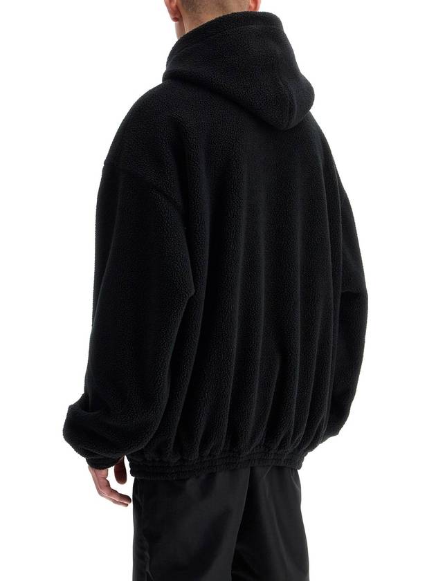 hooded fleece jacket with hood - BALENCIAGA - BALAAN 3