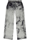 P Leo Dev Burnout Plated Jersey Track Pants - DIESEL - BALAAN 1