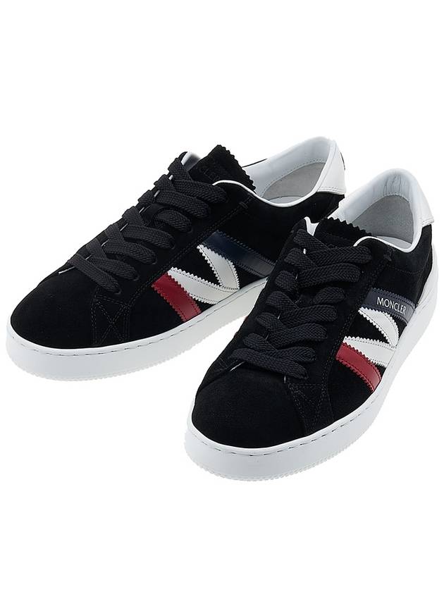 Monaco M Low Top Sneakers Black - MONCLER - BALAAN 2